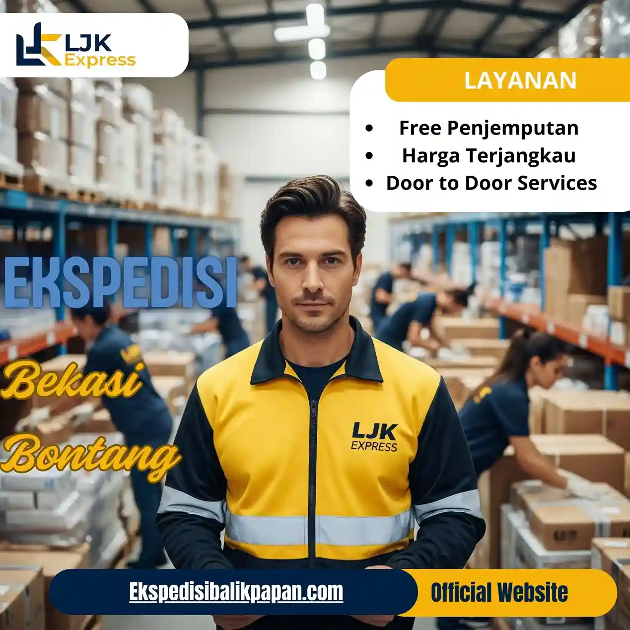 Ekspedisi Bekasi Bontang Murah