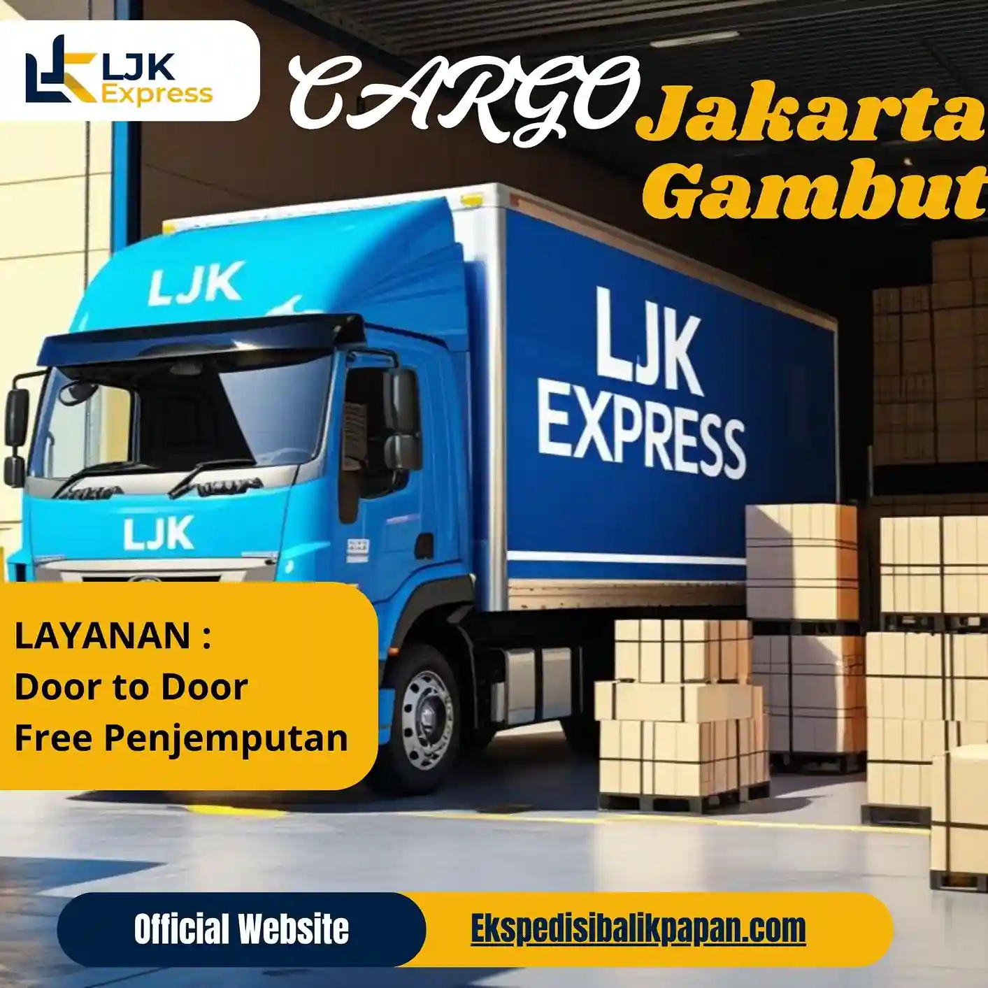 Cargo Jakarta Gambut Murah