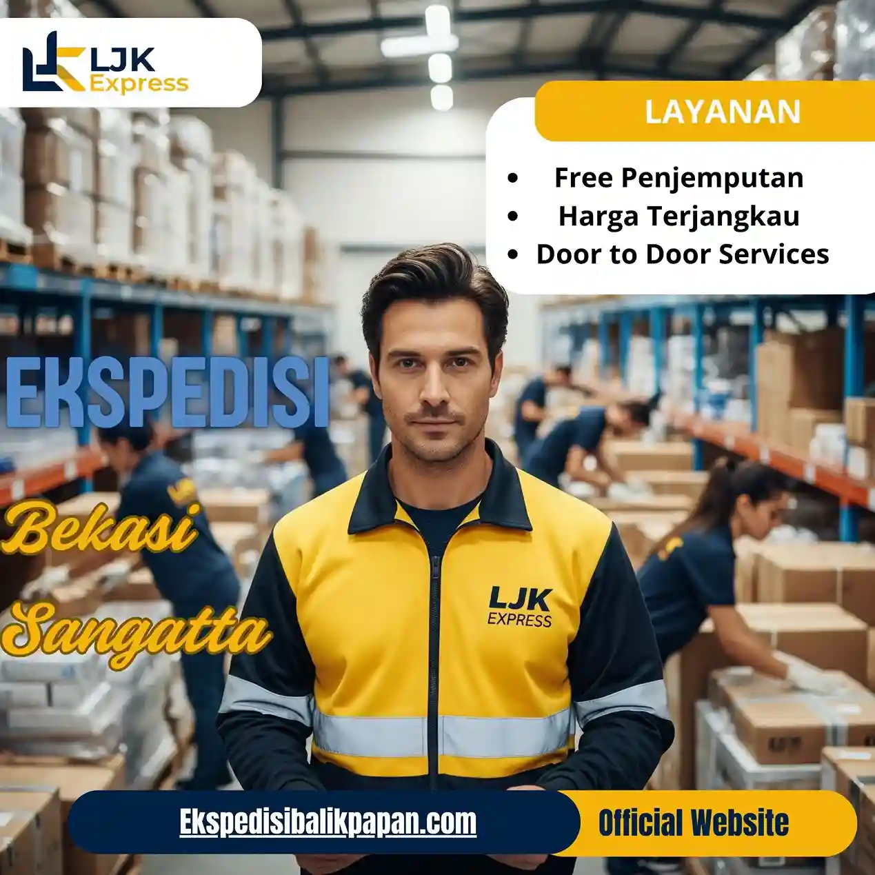 Ekspedisi Bekasi Sangatta Murah