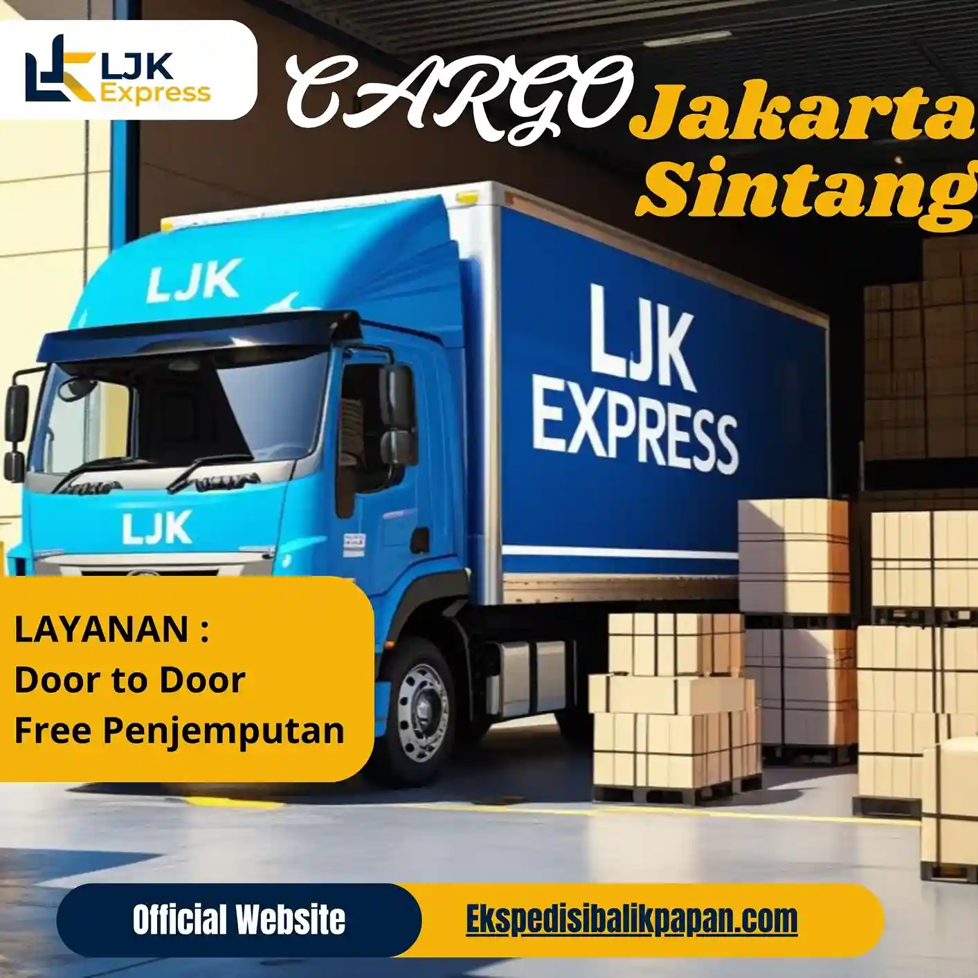 Cargo Jakarta Sintang Murah