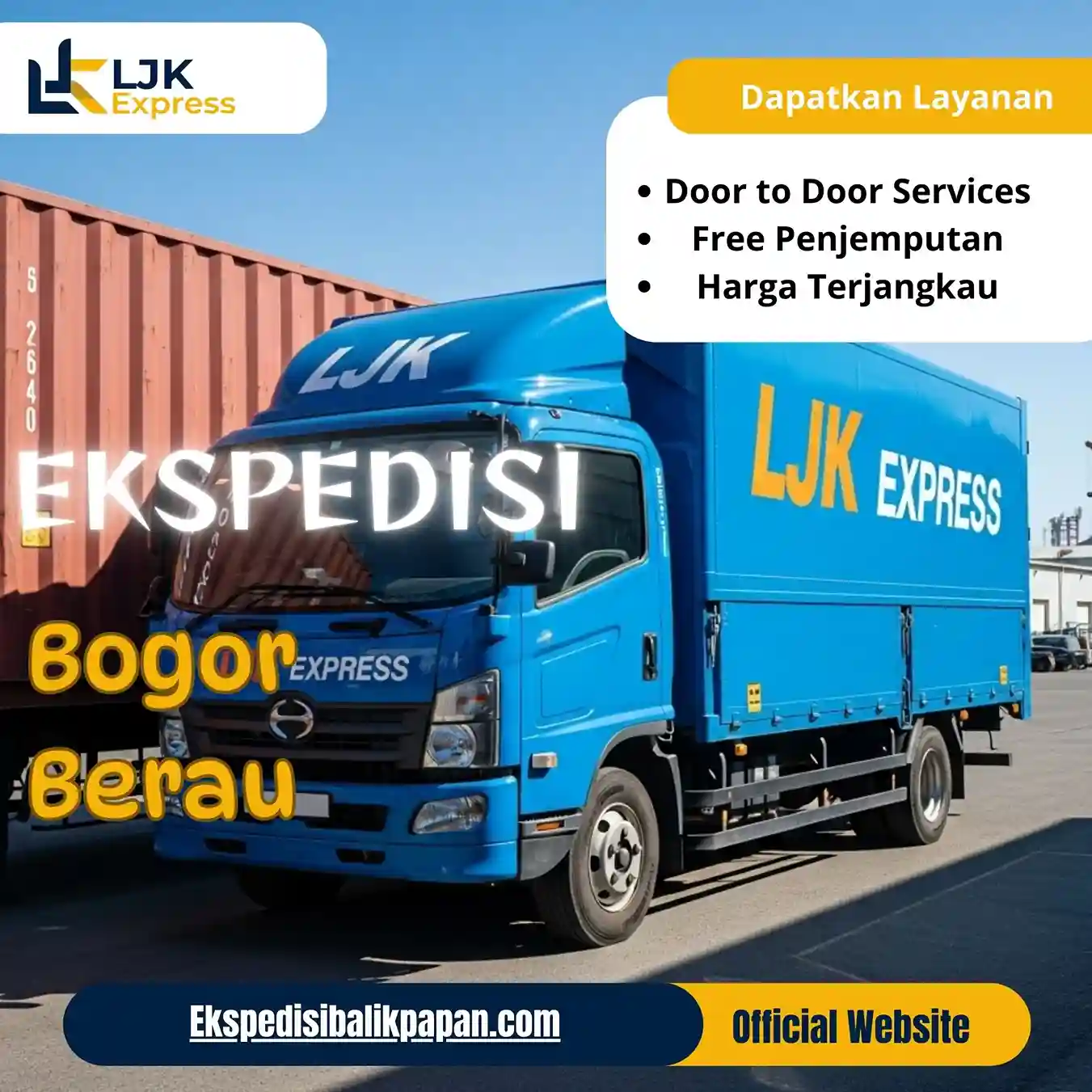 Ekspedisi Bogor Berau Murah
