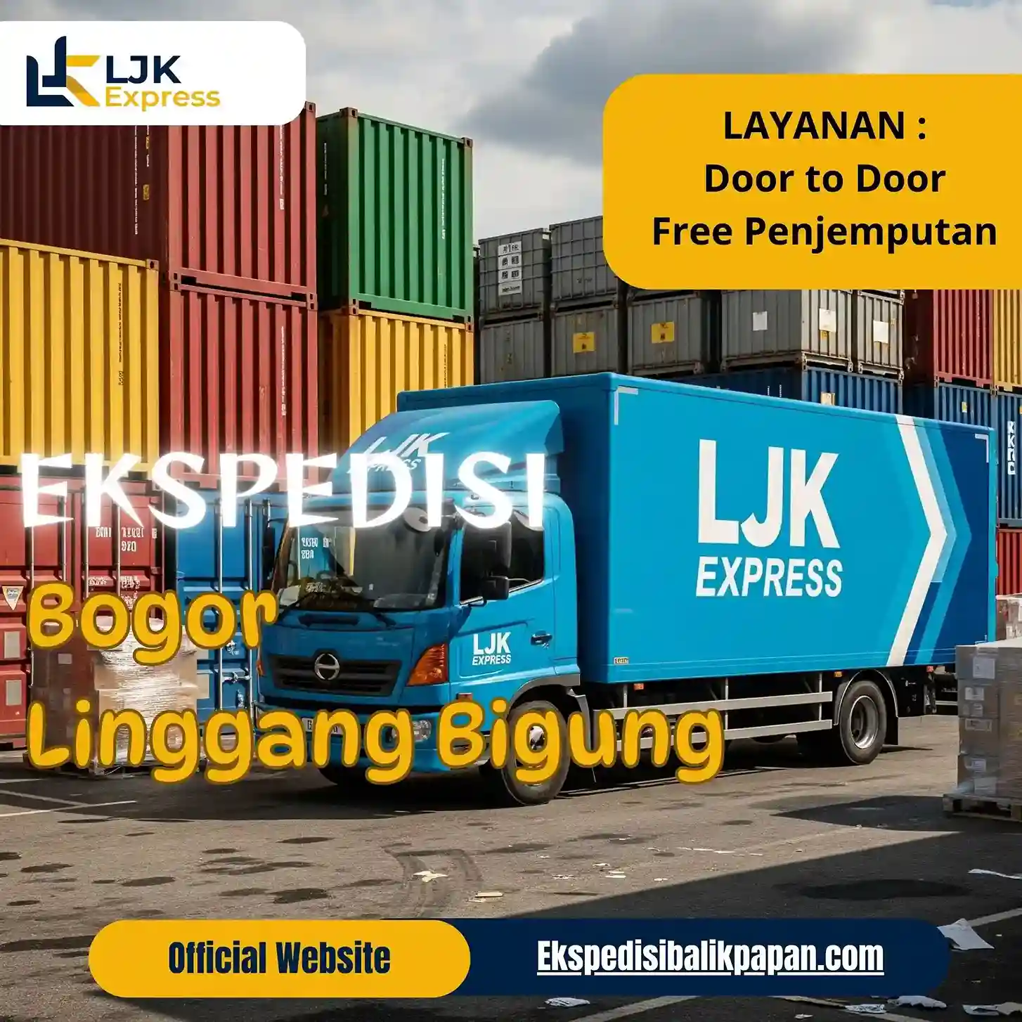 Ekspedisi Bogor Linggang Bigung Murah