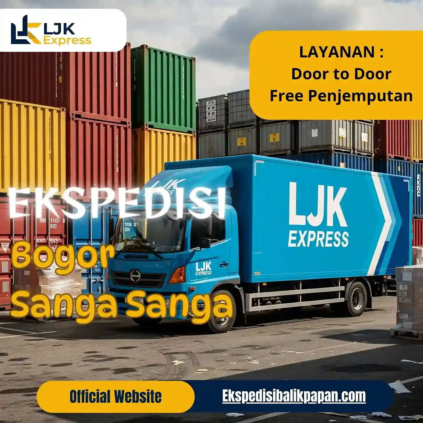 Ekspedisi Bogor Sanga Sanga Murah