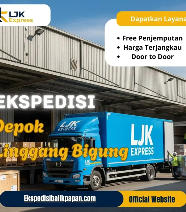 Ekspedisi Depok Linggang Bigung Murah