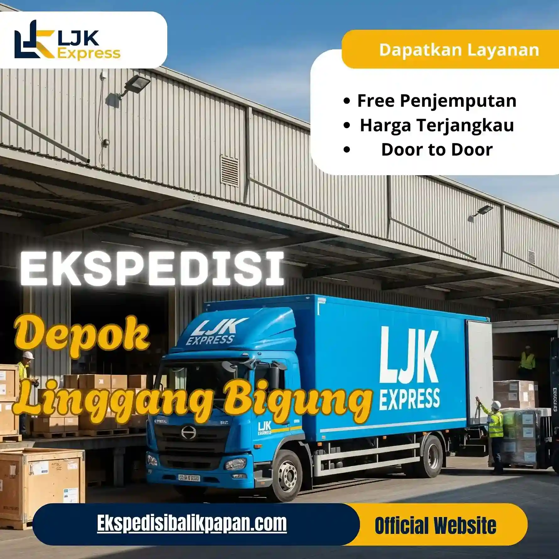 Ekspedisi Depok Linggang Bigung Murah