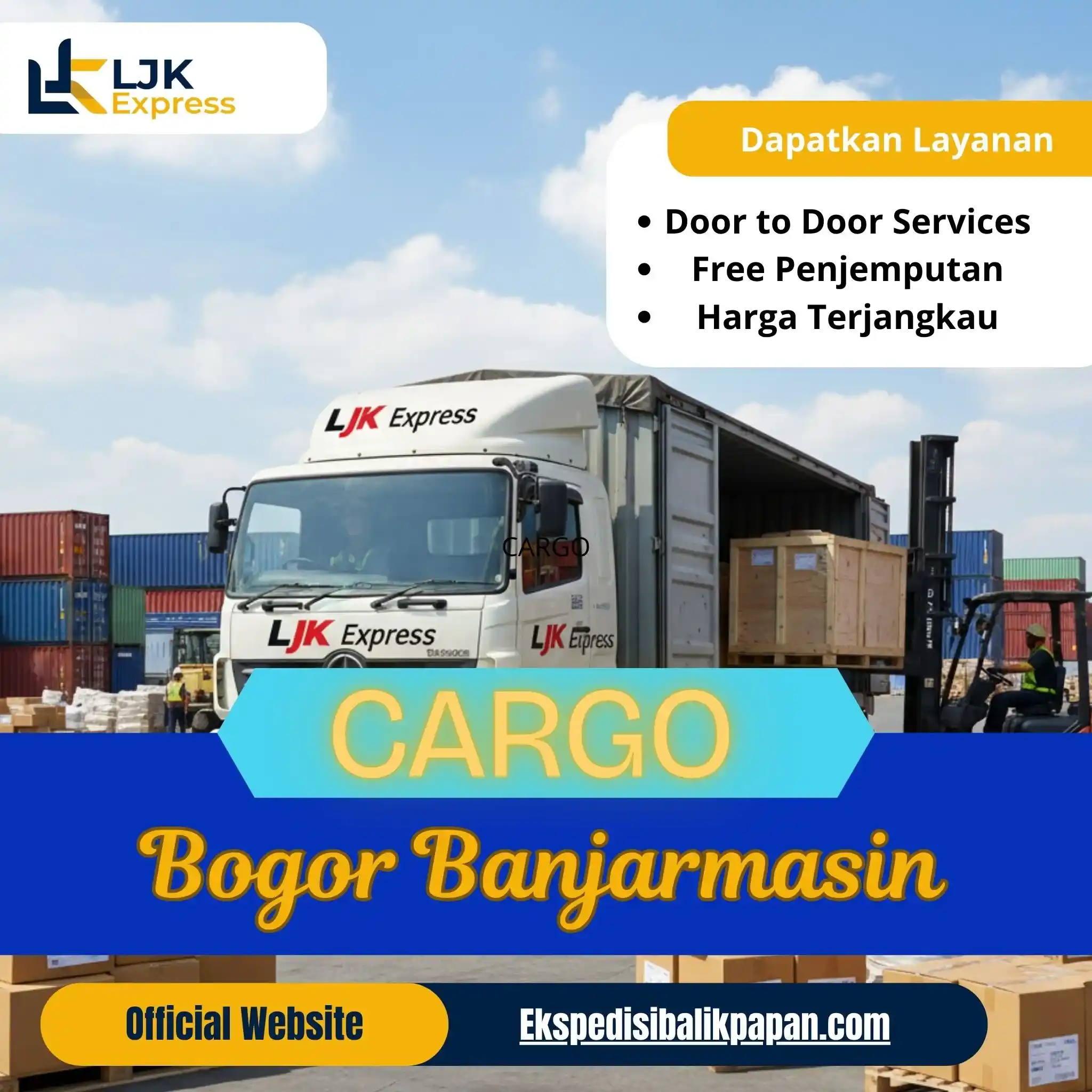 Cargo Bogor Banjarmasin Murah