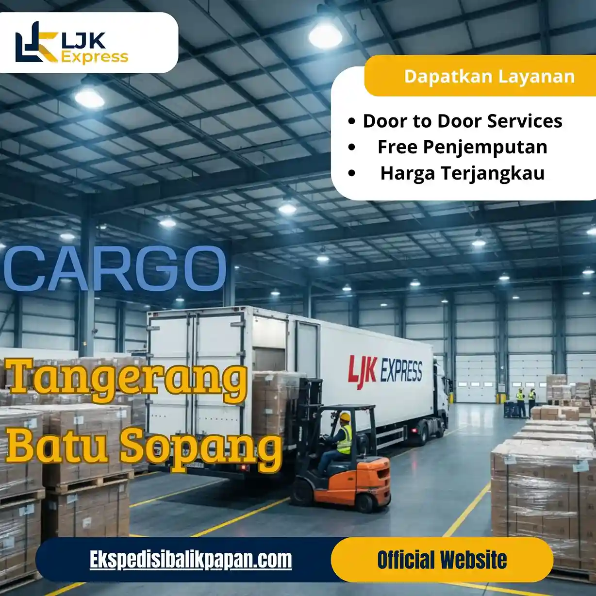 Cargo Tangerang Batu Sopang Murah