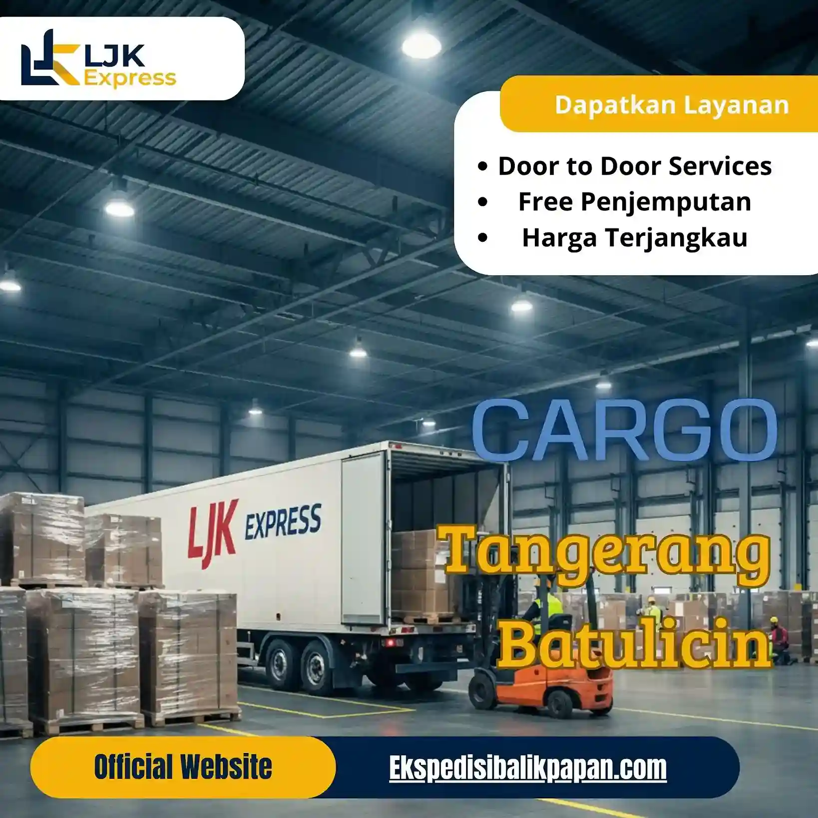 Cargo Tangerang Batulicin Murah