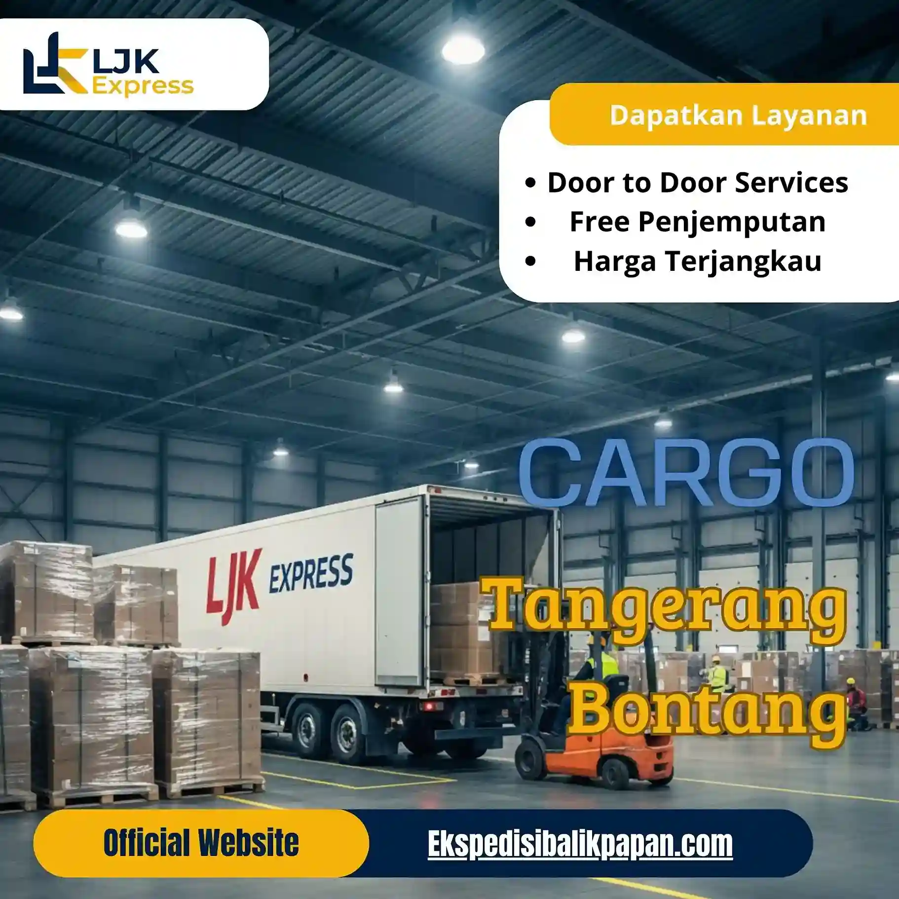 Cargo Tangerang Bontang Murah