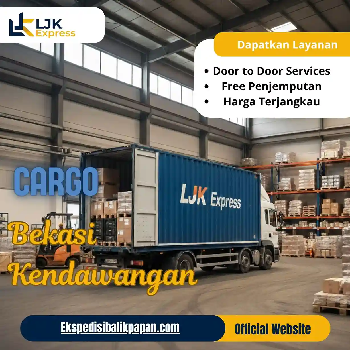 Cargo Bekasi Kendawangan Murah