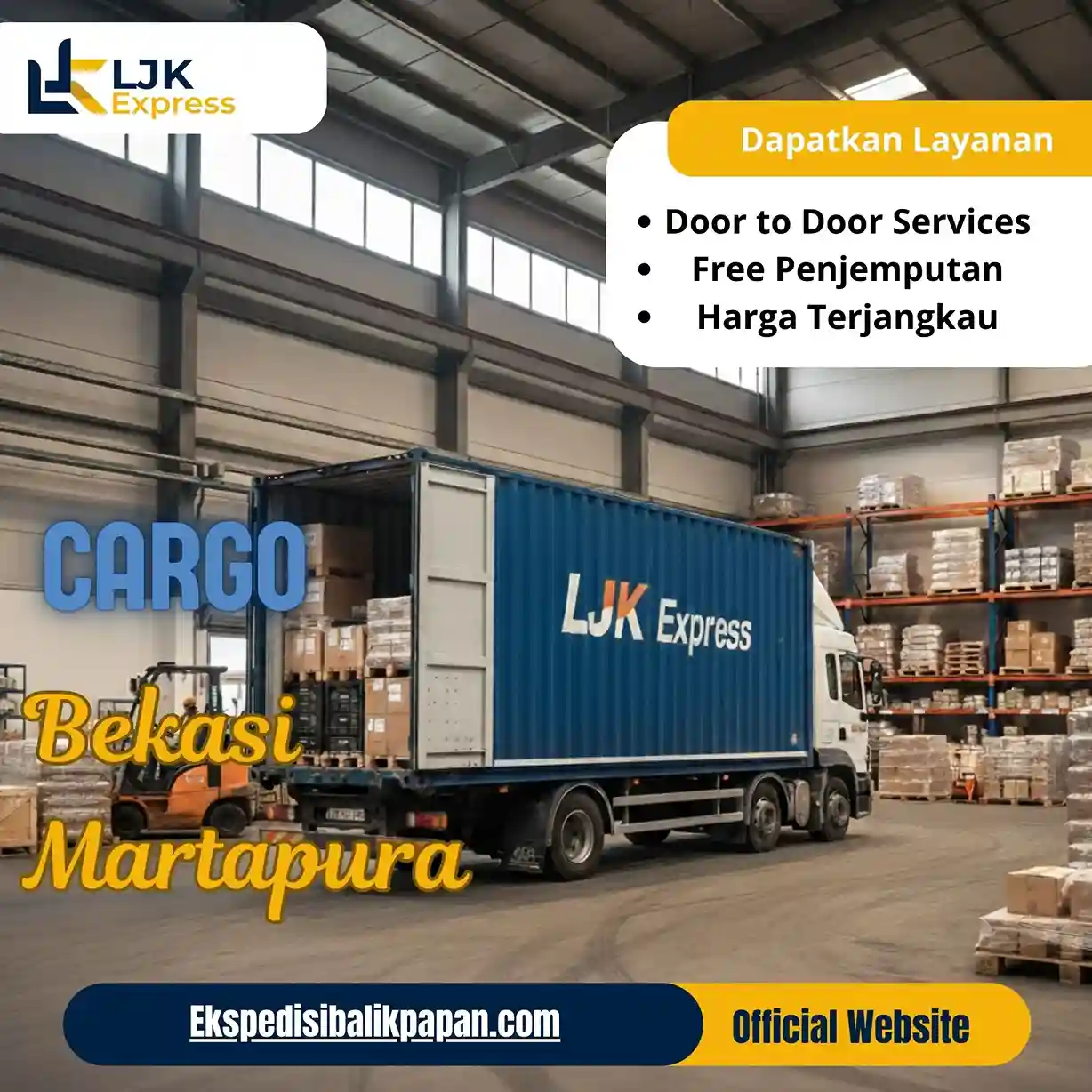 Cargo Bekasi Martapura Murah