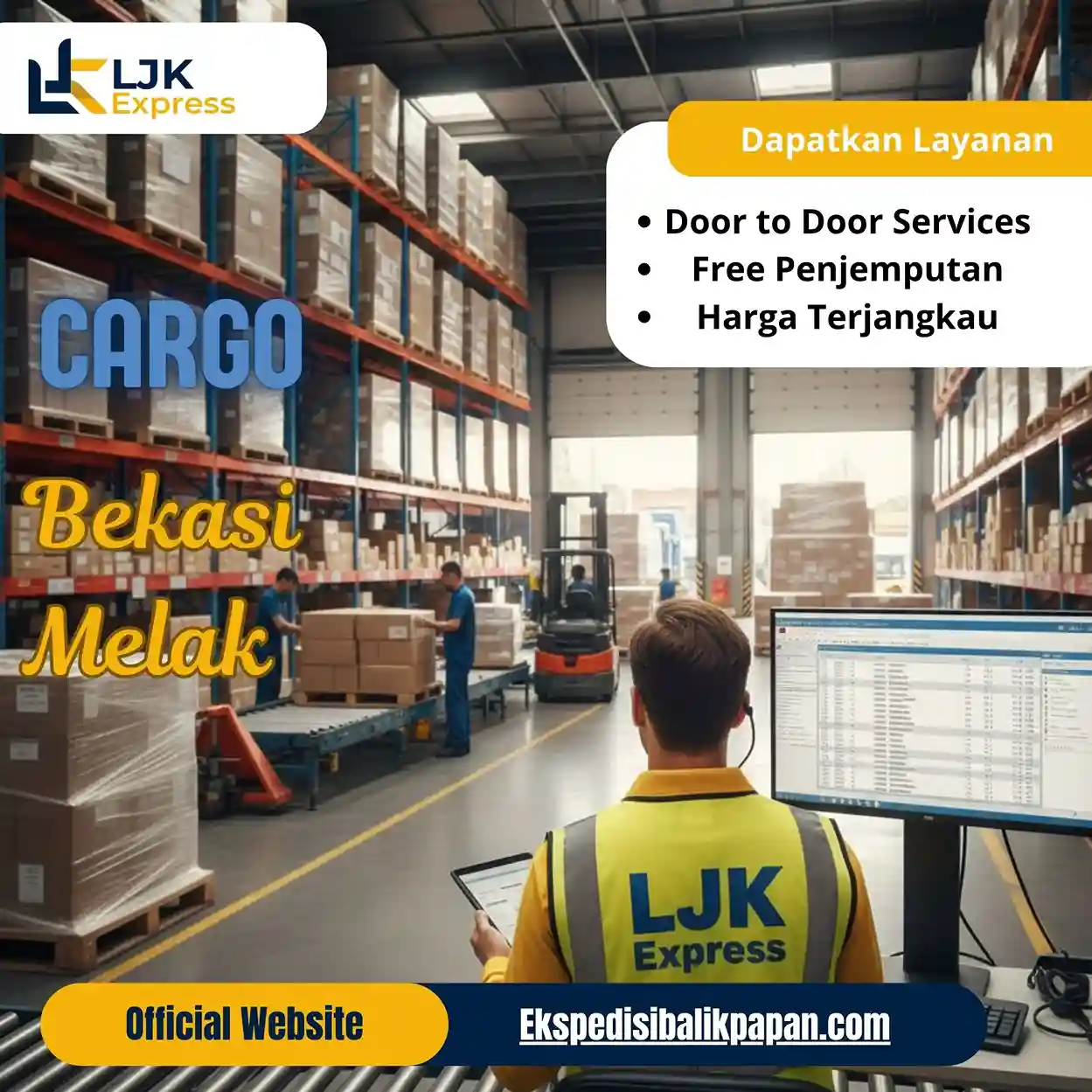 Cargo Bekasi Melak Murah