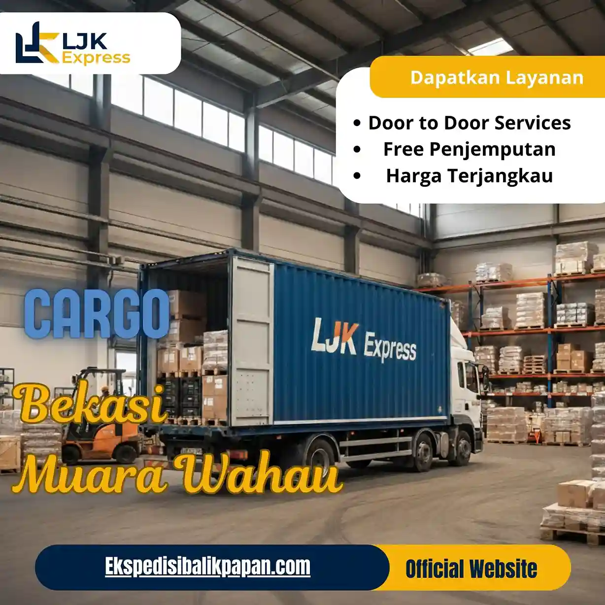 Cargo Bekasi Muara Wahau Murah