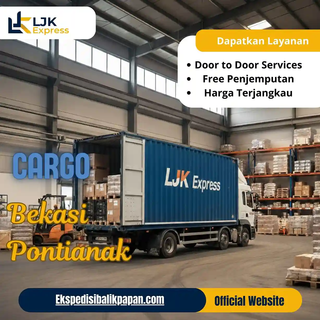 Cargo Bekasi Pontianak Murah