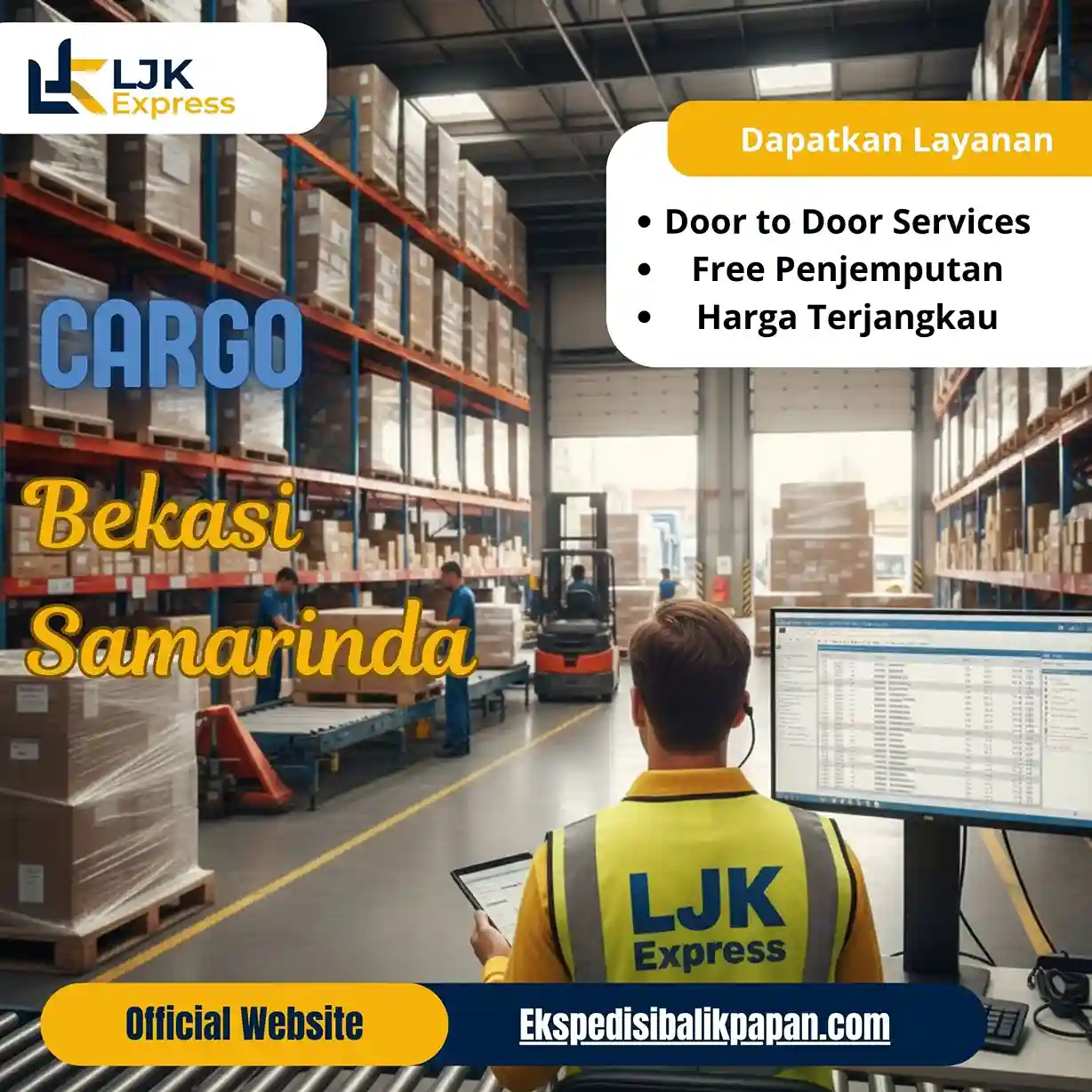 Cargo Bekasi Samarinda Murah