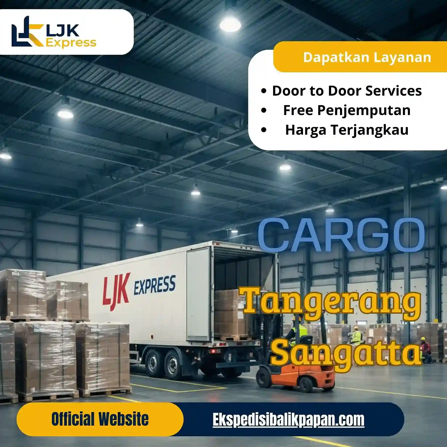 Cargo Tangerang Sangatta Murah