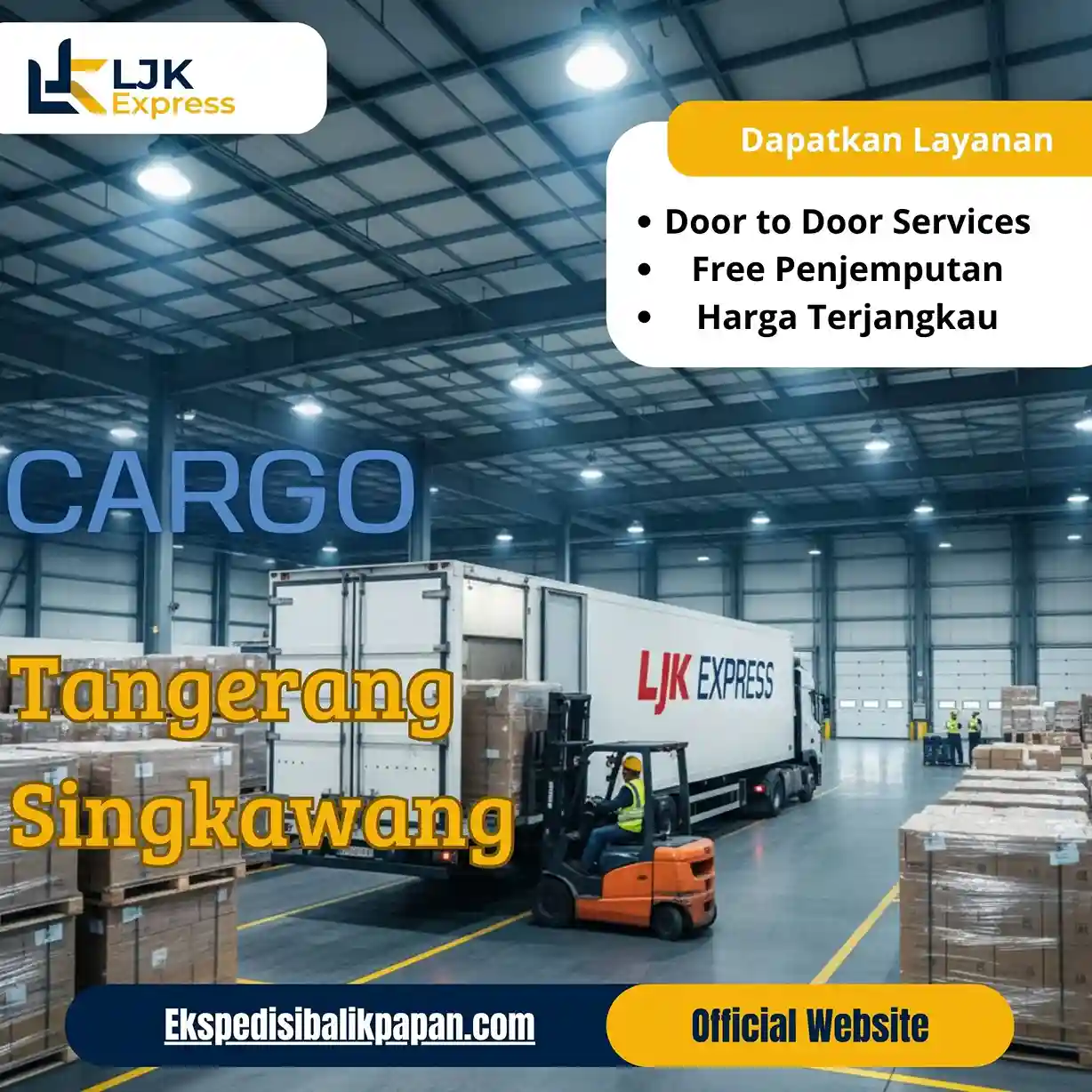 Cargo Tangerang Singkawang Murah