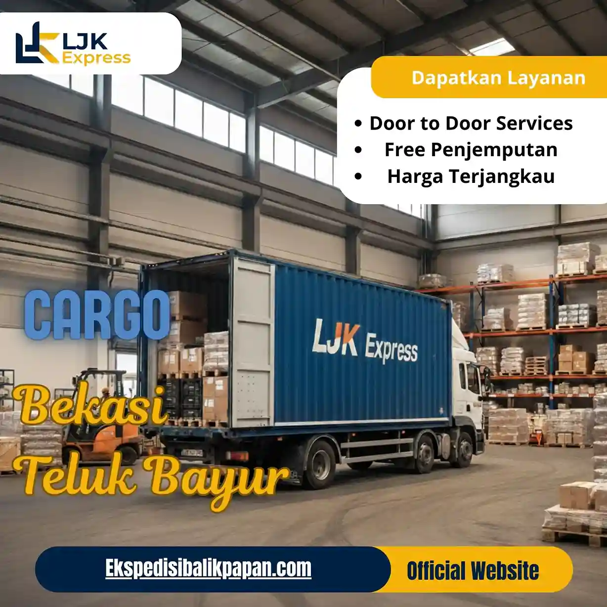 Cargo Bekasi Teluk Bayur Murah