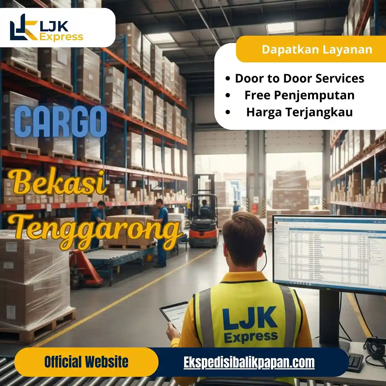 Cargo Bekasi Tenggarong Murah