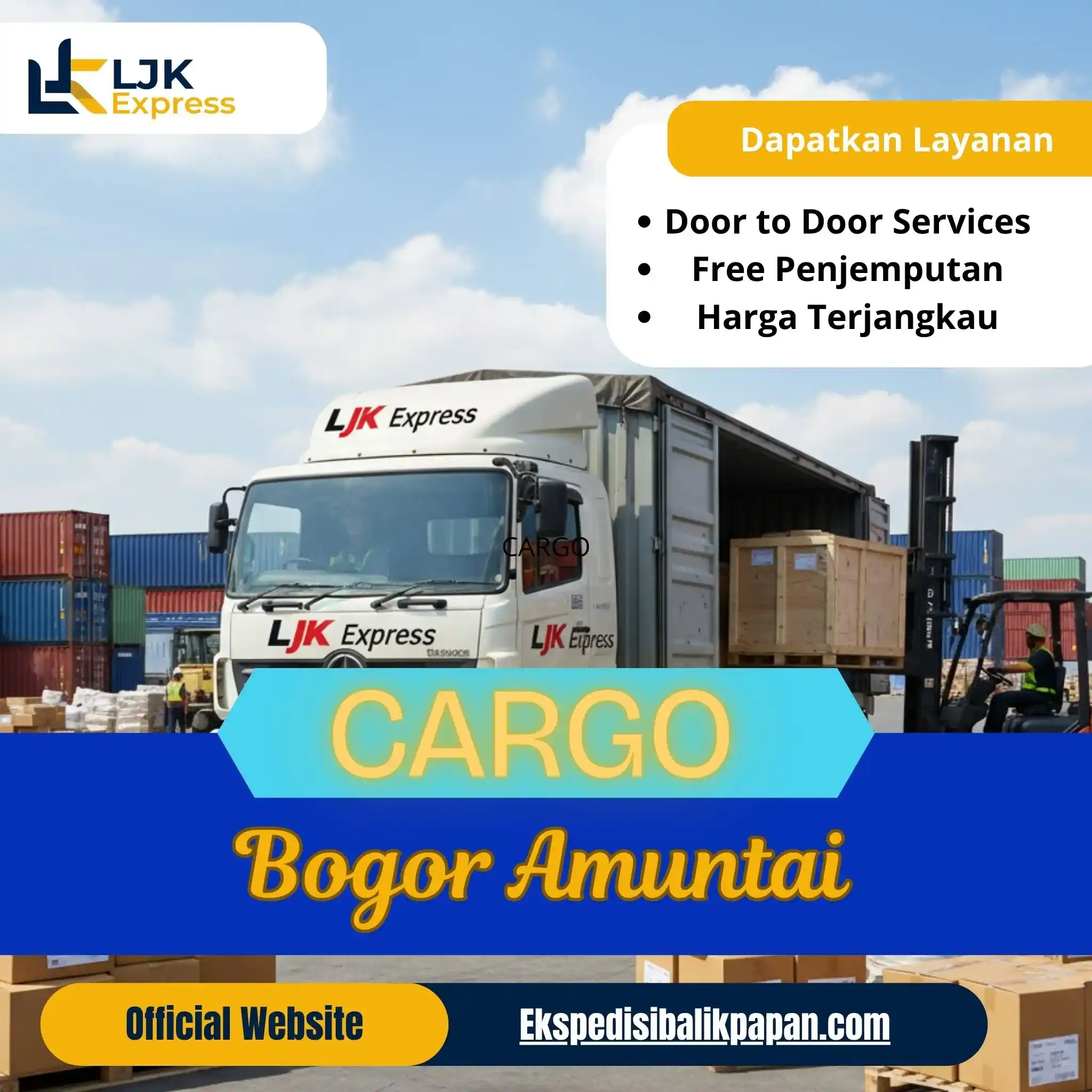 Cargo Bogor Amuntai Murah