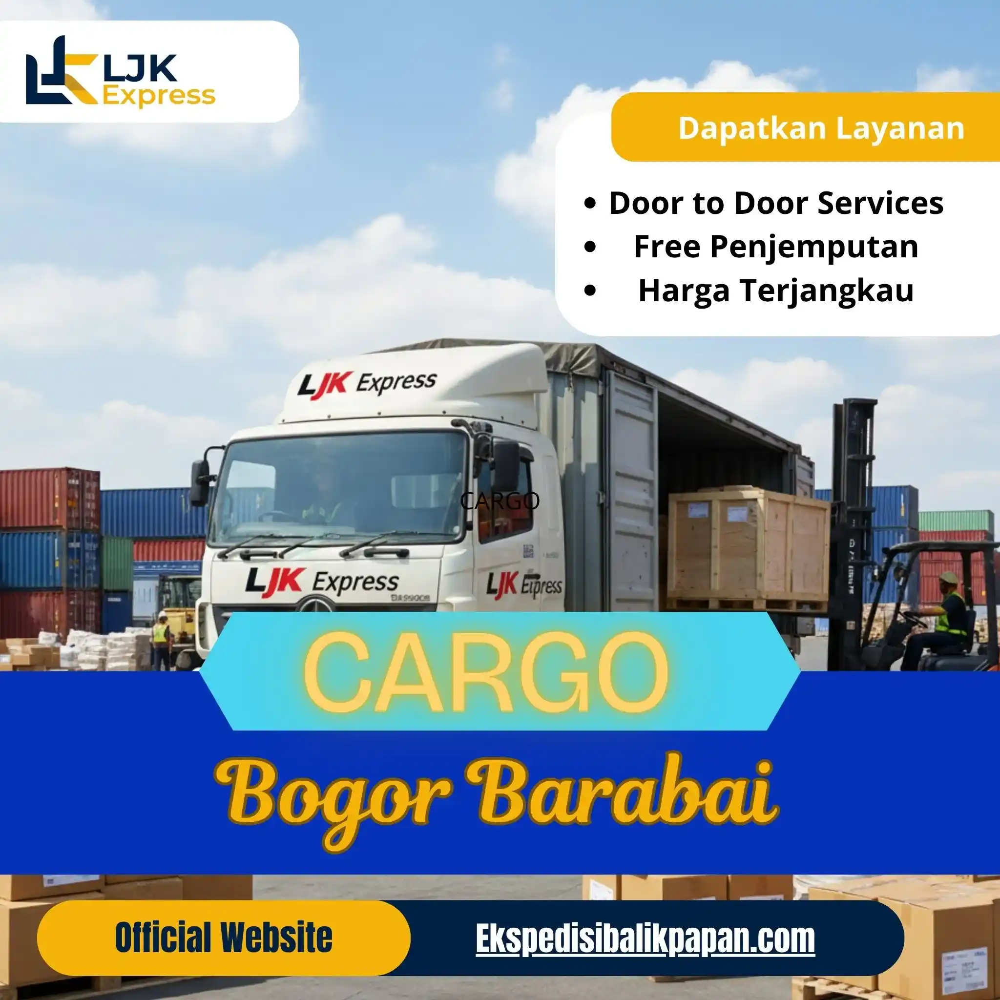 Cargo Bogor Barabai Murah
