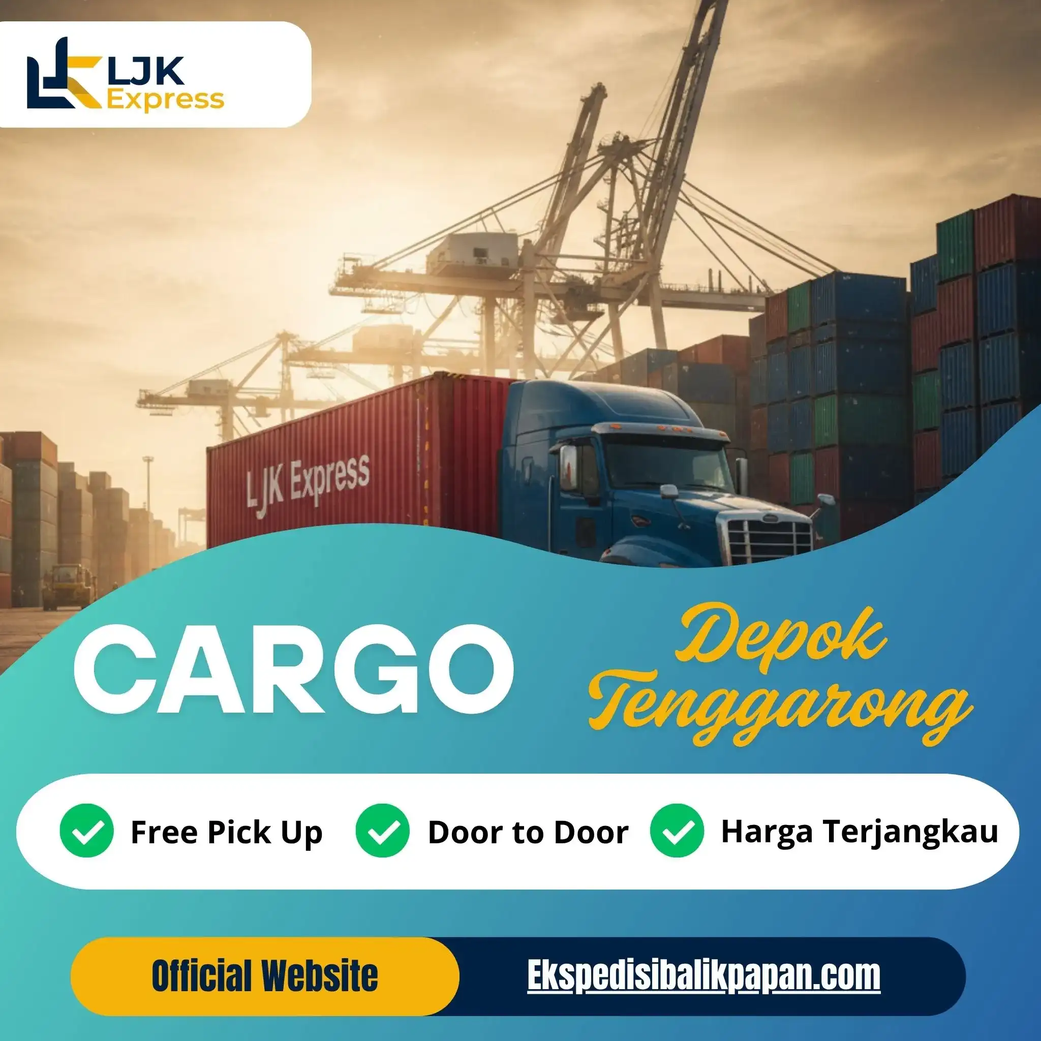 Cargo Depok Tenggarong Murah