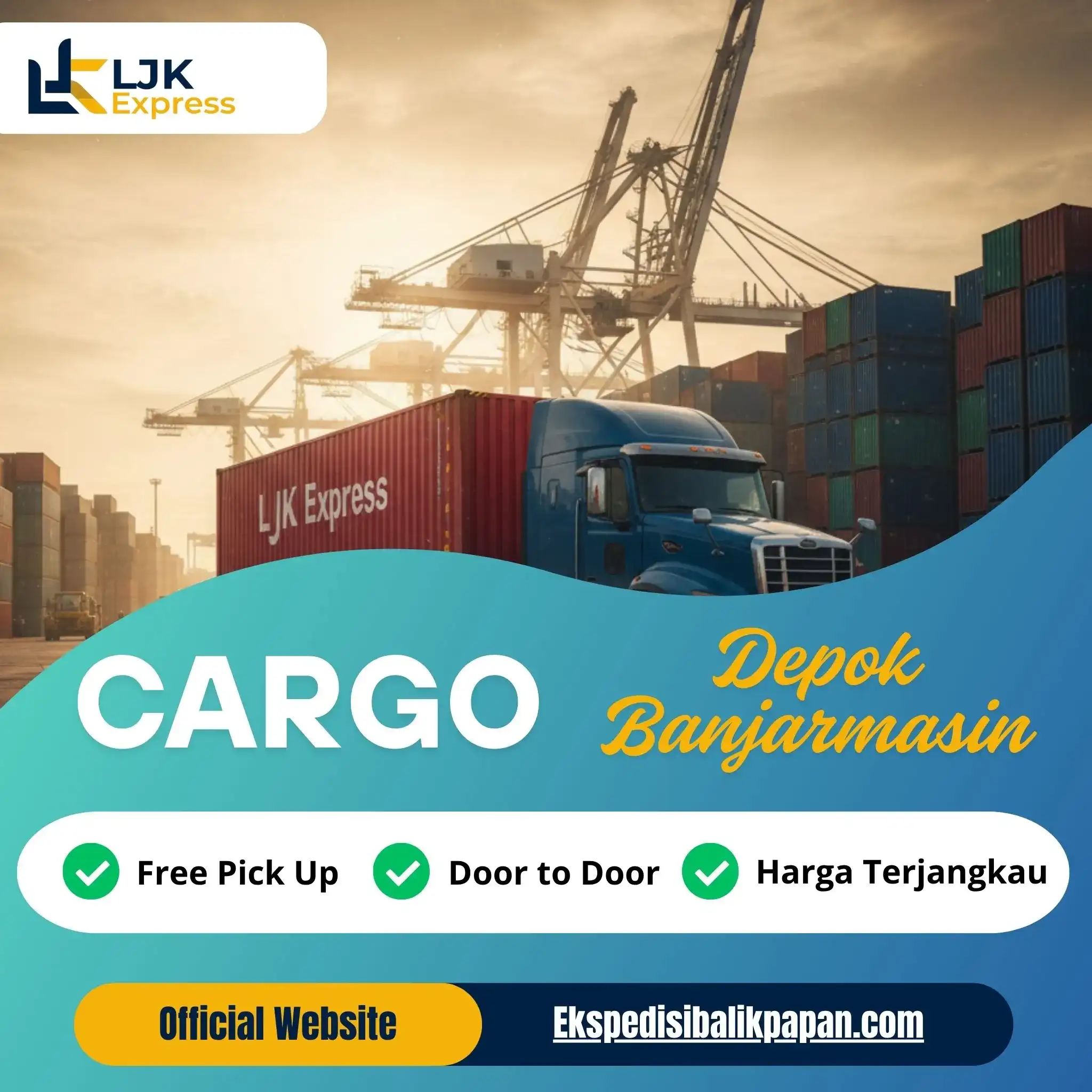 Cargo Depok Banjarmasin Murah