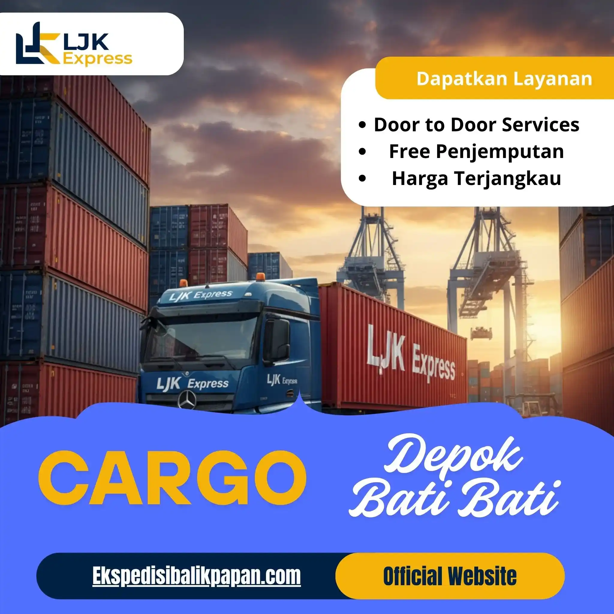 Cargo Depok Bati Bati Murah