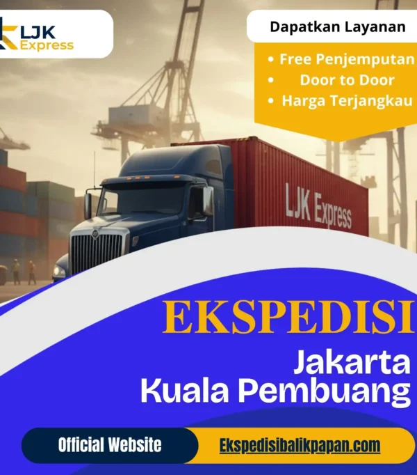 Jasa Ekspedisi Jakarta Kuala Pembuang Murah