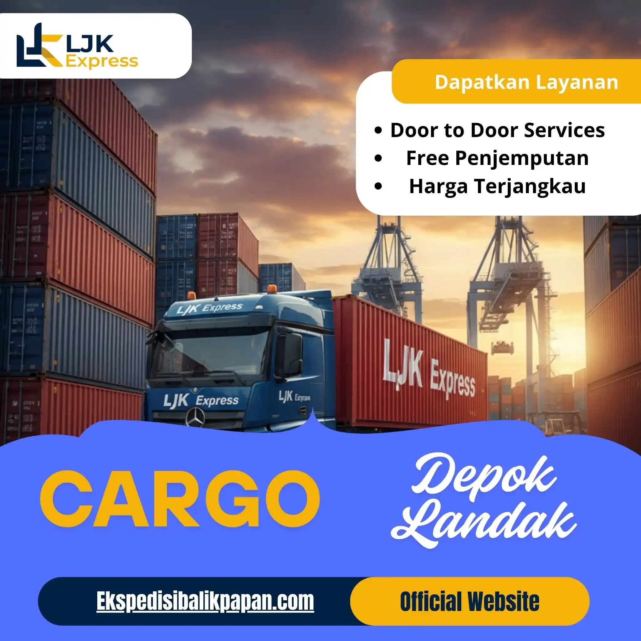 Cargo Depok Landak Murah