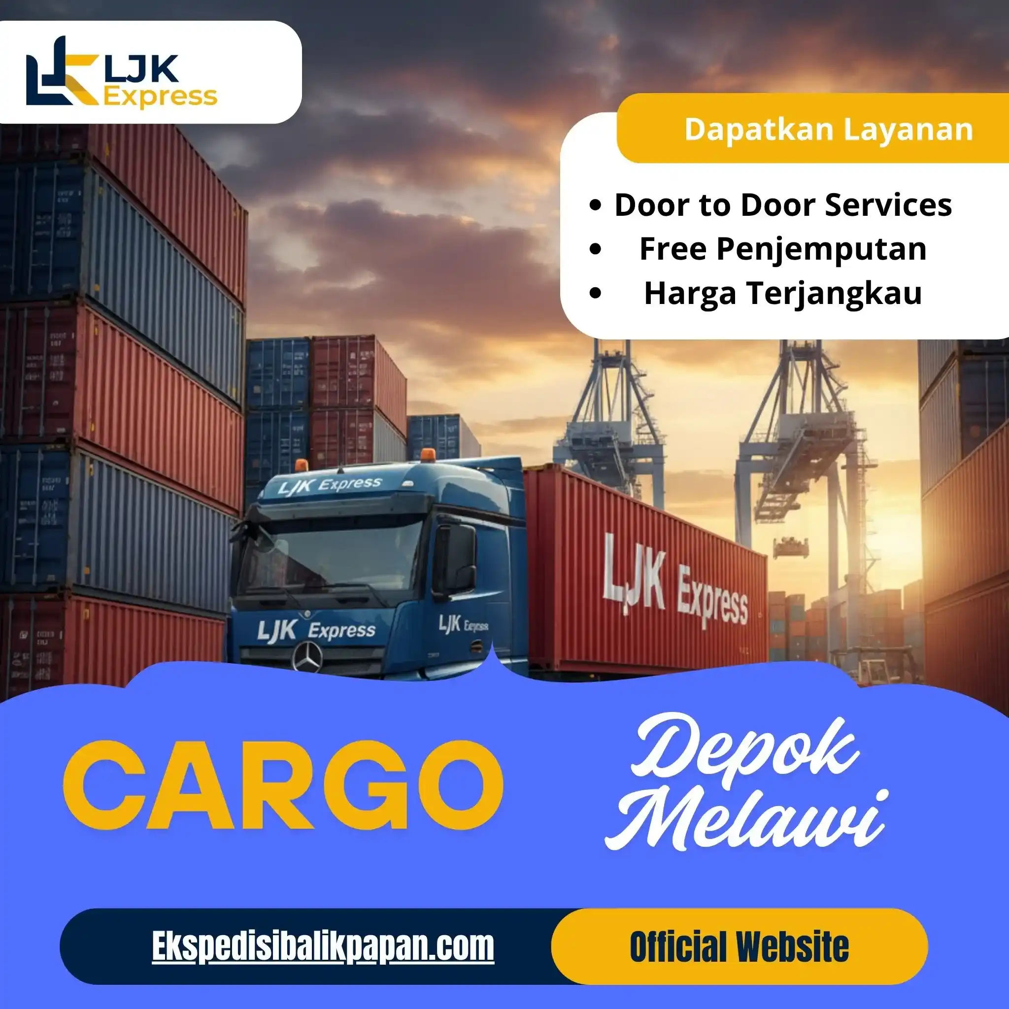 Cargo Depok Melawi Murah