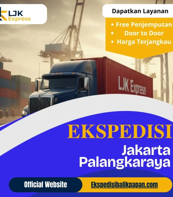 Jasa Ekspedisi Jakarta Palangkaraya Murah