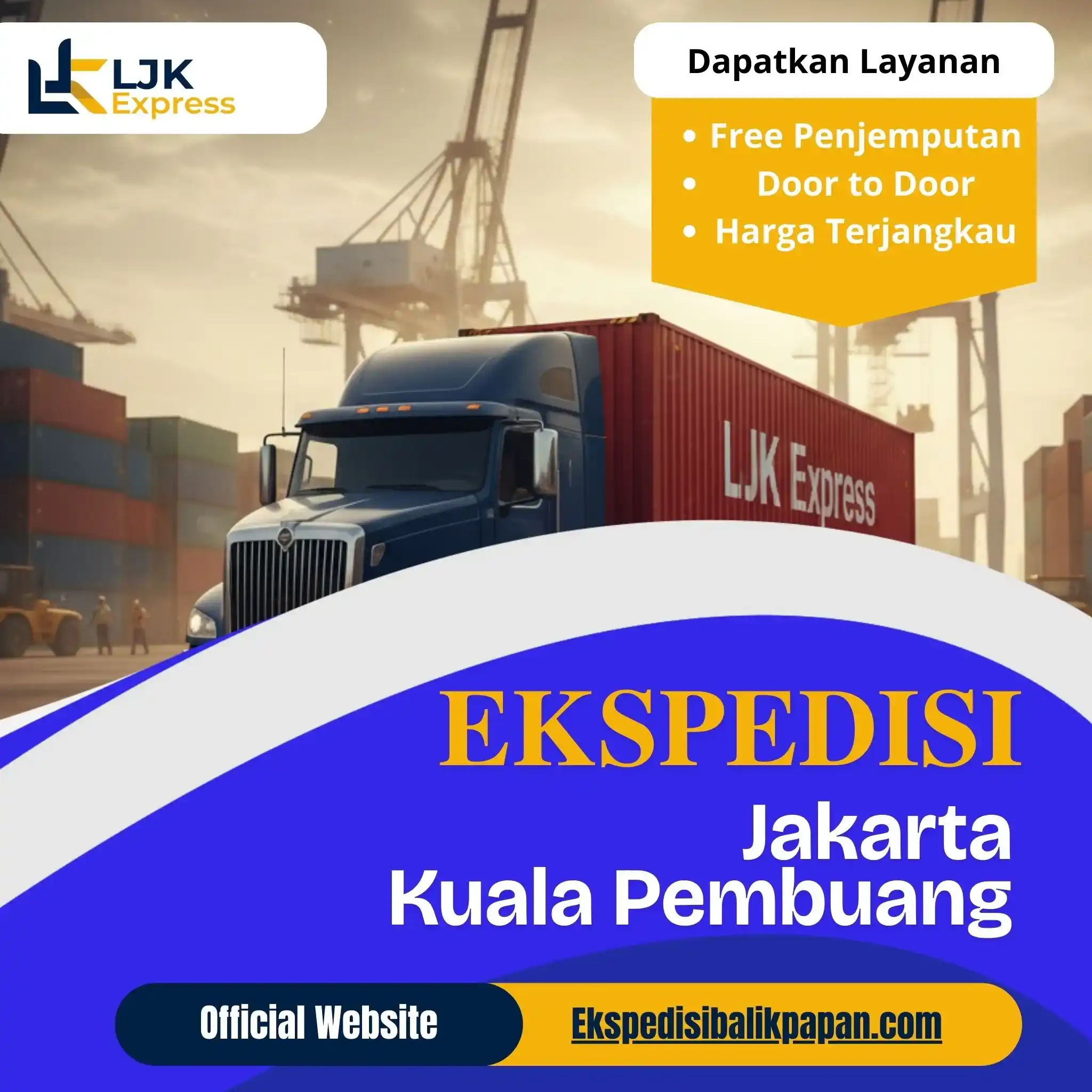 Jasa Ekspedisi Jakarta Kuala Pembuang Murah