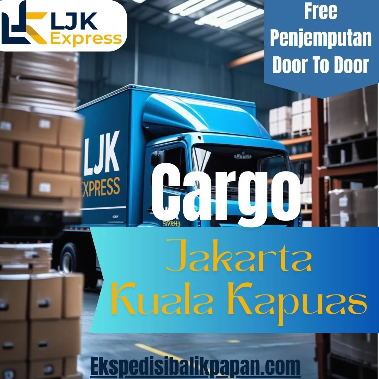 Cargo Jakarta Kuala Kapuas